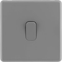 Arlec Rocker 10A 1Gang 2Way Stone Grey Single light switch
Arlec Rocker 10A 1Gang 2Way Stone Grey Single light switch
