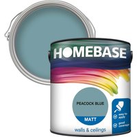 Homebase Matt Paint - Peacock Blue 2.5L
Homebase Matt Paint - Peacock Blue 2.5L