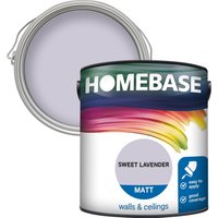 Homebase Matt Paint - Sweet Lavender 2.5L
Homebase Matt Paint - Sweet Lavender 2.5L