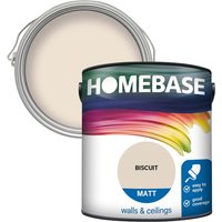 Homebase Matt Paint - Biscuit 2.5L
Homebase Matt Paint - Biscuit 2.5L