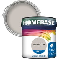 Homebase Matt Paint - Potter's Clay 2.5L
Homebase Matt Paint - Potter's Clay 2.5L