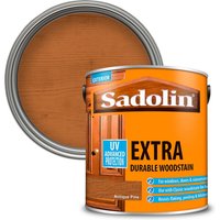 Sadolin Extra Durable Woodstain Antique Pine - 2.5L
Sadolin Extra Durable Woodstain Antique Pine - 2.5L