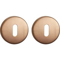 Sandleford Round Keyhole Escutcheon - Brushed Copper Stainless Steel
Sandleford Round Keyhole Escutcheon - Brushed Copper Stainless Steel