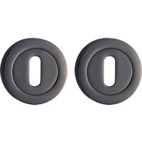 Sandleford Round Keyhole Escutcheon - Black Nickel
Sandleford Round Keyhole Escutcheon - Black Nickel