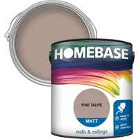 Homebase Matt Paint - Fine Taupe 2.5L
Homebase Matt Paint - Fine Taupe 2.5L