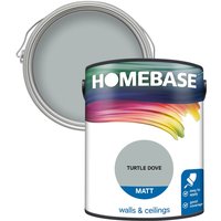 Homebase Matt Paint - Turtle Dove 5L
Homebase Matt Paint - Turtle Dove 5L