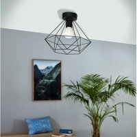 Eglo Tarbes Flush Light - Black
Eglo Tarbes Flush Light - Black