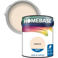 Homebase Matt Paint - Magnolia 5L
Homebase Matt Paint - Magnolia 5L