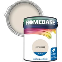 Homebase Matt Paint - Cottonseed 5L
Homebase Matt Paint - Cottonseed 5L