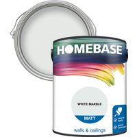 Homebase Matt Paint - White Marble 5L
Homebase Matt Paint - White Marble 5L