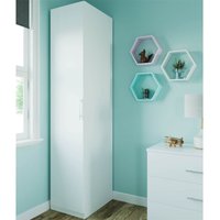 Fitted Bedroom Slab Single Wardrobe - White
Fitted Bedroom Slab Single Wardrobe - White