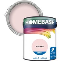 Homebase Matt Paint - Rose Haze 5L
Homebase Matt Paint - Rose Haze 5L