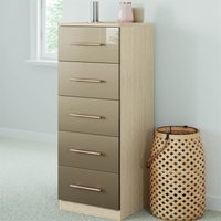 Fitted Bedroom Slab 5 Drawer Chest - Champagne
Fitted Bedroom Slab 5 Drawer Chest - Champagne