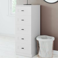 Fitted Bedroom Shaker 5 Drawer Chest - Grey
Fitted Bedroom Shaker 5 Drawer Chest - Grey