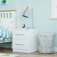 Fitted Bedroom Slab Bedside Chest - White
Fitted Bedroom Slab Bedside Chest - White