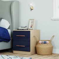 Fitted Bedroom Slab Bedside Chest - Navy Blue
Fitted Bedroom Slab Bedside Chest - Navy Blue