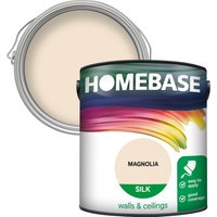 Homebase Silk Paint - Magnolia 2.5L
Homebase Silk Paint - Magnolia 2.5L
