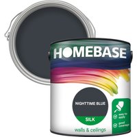 Homebase Silk Paint - Nighttime Blue 2.5L
Homebase Silk Paint - Nighttime Blue 2.5L