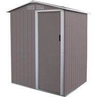 Charles Bentley 4.9ft x 4.3ft Warm Grey Metal Storage Shed
Charles Bentley 4.9ft x 4.3ft Warm Grey Metal Storage Shed