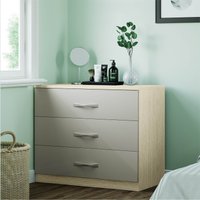 Fitted Bedroom Slab 3 Drawer Chest - Cashmere
Fitted Bedroom Slab 3 Drawer Chest - Cashmere