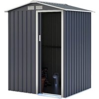 Charles Bentley 4.9ft x 4.3ft Grey Metal Storage Shed
Charles Bentley 4.9ft x 4.3ft Grey Metal Storage Shed