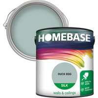 Homebase Silk Paint - Duck Egg 2.5L
Homebase Silk Paint - Duck Egg 2.5L