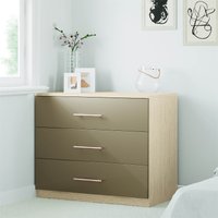 Fitted Bedroom Slab 3 Drawer Chest - Champagne
Fitted Bedroom Slab 3 Drawer Chest - Champagne