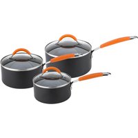 Joe Wicks Easy Release Induction Non-Stick Aluminium Saucepans - Set of 3
Joe Wicks Easy Release Induction Non-Stick Aluminium Saucepans - Set of 3