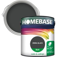 Homebase Silk Paint - Zebra Black 2.5L
Homebase Silk Paint - Zebra Black 2.5L