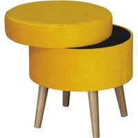 Round Storage Stool Velvet - Ochre
Round Storage Stool Velvet - Ochre