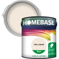 Homebase Silk Paint - Opal Cream 2.5L
Homebase Silk Paint - Opal Cream 2.5L