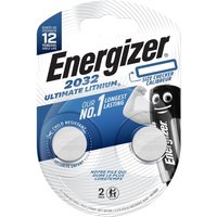 Energizer CR2032 Ultimate Lithium Coin Battery - 2 Pack
Energizer CR2032 Ultimate Lithium Coin Battery - 2 Pack