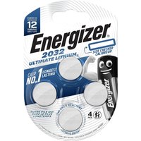 Energizer CR2032 Ultimate Lithium Coin Battery - 4 Pack
Energizer CR2032 Ultimate Lithium Coin Battery - 4 Pack