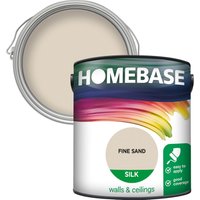 Homebase Silk Paint - Fine Sand 2.5L
Homebase Silk Paint - Fine Sand 2.5L