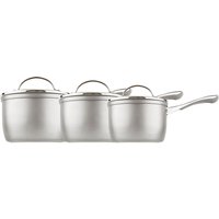 Prestige Prism Induction Saucepans - Set of 3 - Silver
Prestige Prism Induction Saucepans - Set of 3 - Silver