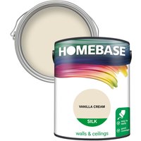 Homebase Silk Paint - Vanilla Cream 5L
Homebase Silk Paint - Vanilla Cream 5L
