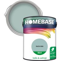 Homebase Silk Paint - Duck Egg 5L
Homebase Silk Paint - Duck Egg 5L