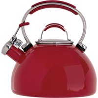 Prestige Enamel 2 Litre Stove-Top Whistling Kettle - Red
Prestige Enamel 2 Litre Stove-Top Whistling Kettle - Red