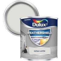Dulux Weathershield Smooth Masonry Paint - Ashen White - 250ml 
Dulux Weathershield Smooth Masonry Paint - Ashen White - 250ml