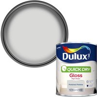 Dulux Quick Dry Gloss Paint - Polished Pebble - 750ml
Dulux Quick Dry Gloss Paint - Polished Pebble - 750ml