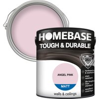 Homebase Tough & Durable Matt Paint - Angel Pink 2.5L
Homebase Tough & Durable Matt Paint - Angel Pink 2.5L