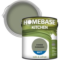 Homebase Kitchen Matt Paint - Chinese Evergreen 2.5L
Homebase Kitchen Matt Paint - Chinese Evergreen 2.5L