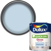 Dulux Quick Dry Gloss Paint - Mineral Mist - 750ml
Dulux Quick Dry Gloss Paint - Mineral Mist - 750ml