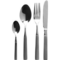 Jewel Cutlery Set - Dark Grey Finish - 16 Pieces 
Jewel Cutlery Set - Dark Grey Finish - 16 Pieces