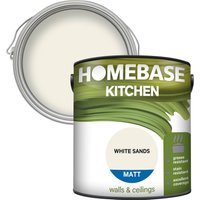 Homebase Kitchen Matt Paint - White Sands 2.5L
Homebase Kitchen Matt Paint - White Sands 2.5L