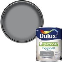 Dulux Quick Dry Eggshell Paint - Natural Slate - 750ml
Dulux Quick Dry Eggshell Paint - Natural Slate - 750ml