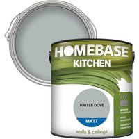 Homebase Kitchen Matt Paint - Turtle Dove 2.5L
Homebase Kitchen Matt Paint - Turtle Dove 2.5L