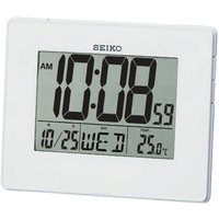 Seiko Lcd Alarm Calendar Clock - White
Seiko Lcd Alarm Calendar Clock - White