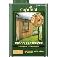 Cuprinol Wood Preserver - Clear - 1L
Cuprinol Wood Preserver - Clear - 1L