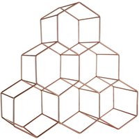 Vertex 6 Bottle Wine Rack - Copper Finish
Vertex 6 Bottle Wine Rack - Copper Finish